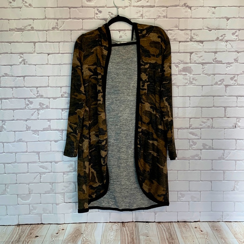 Camo Cardigan